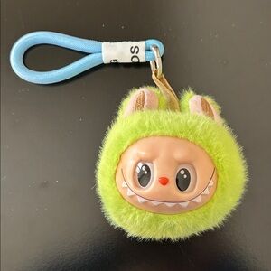Labubu Little Monster Singing Light Up Bagcharm - Green New